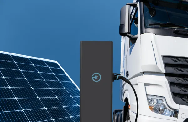 des camions électriques