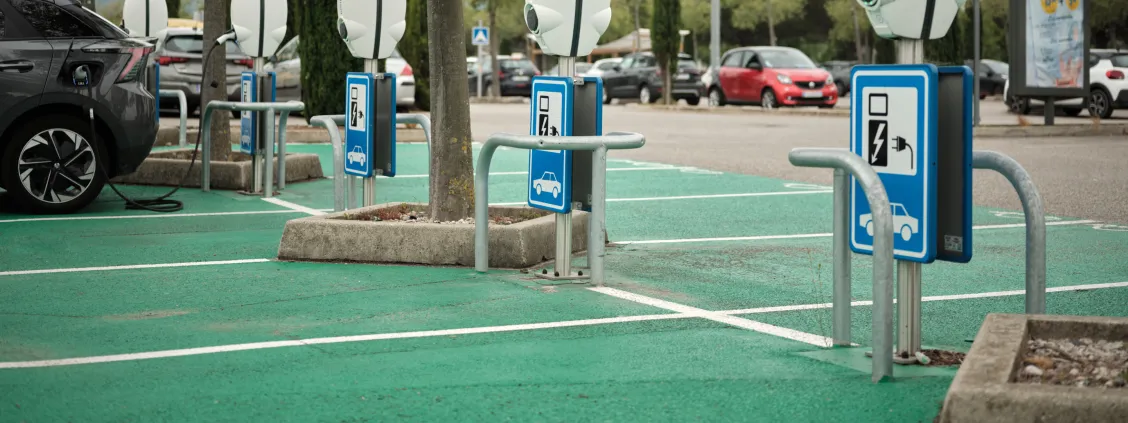 Bornes parking E.Leclerc